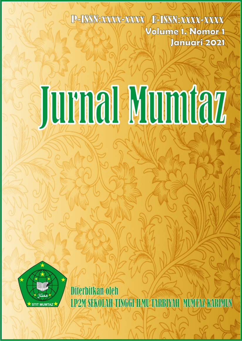 Vol. 1 No. 1 (2021): JANUARI 2021 | JURNAL MUMTAZ